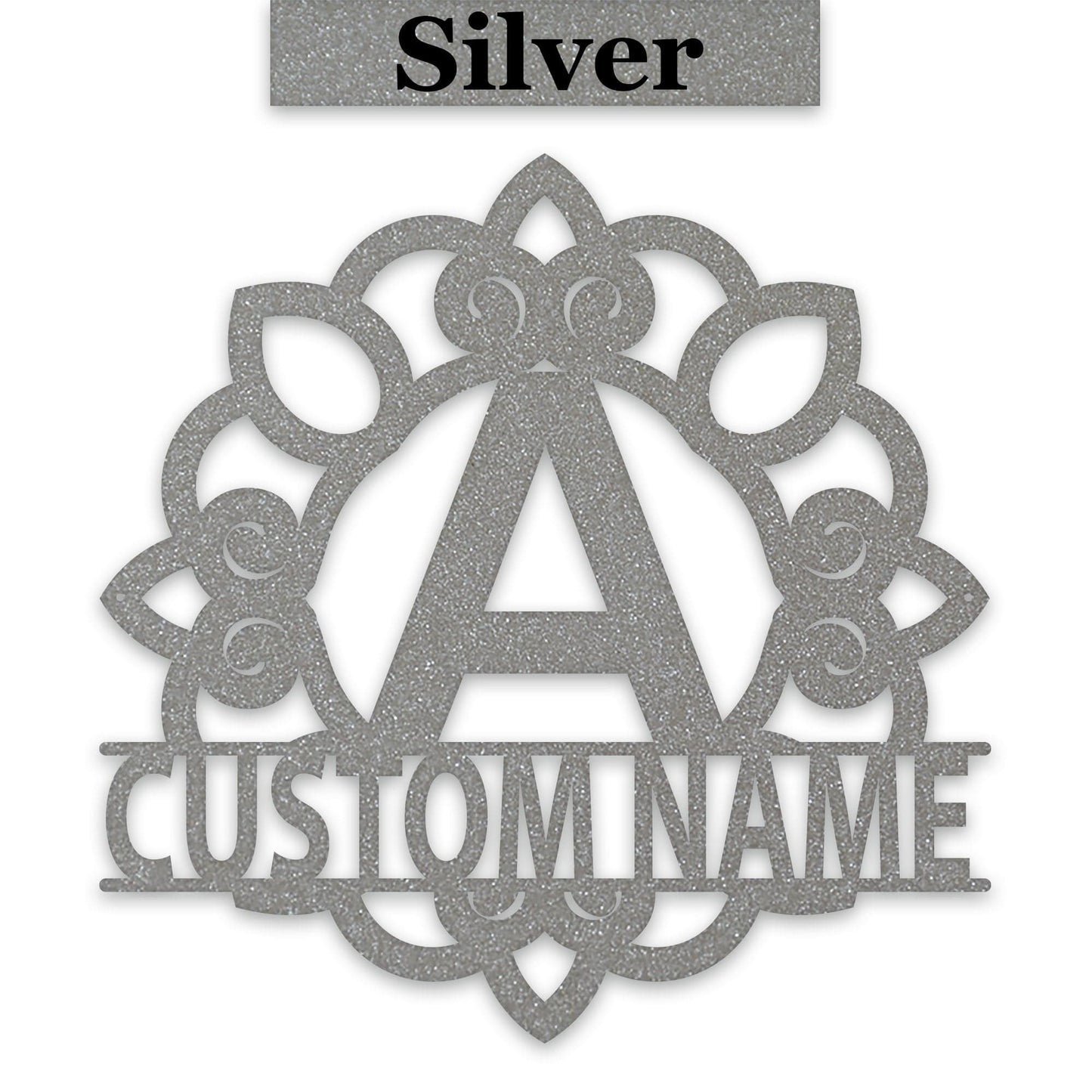 Ornate Border Alphabet Style 1
