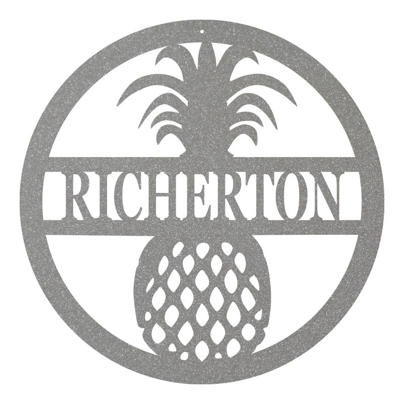 Pineapple Name Monogram