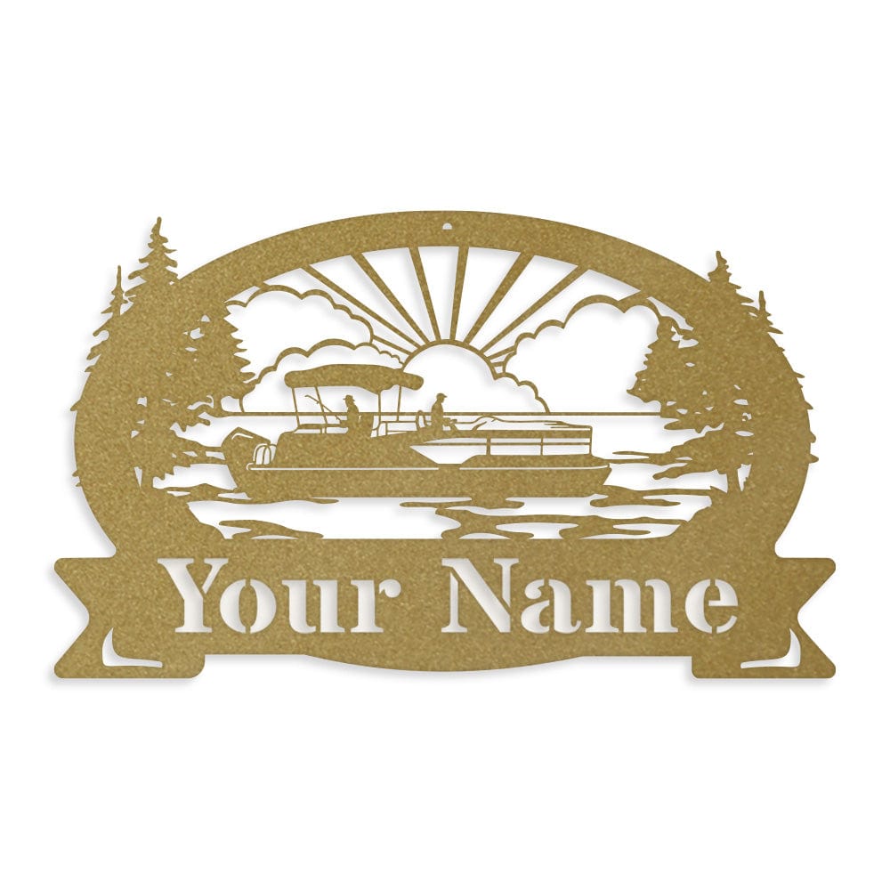 Pontoon Boat Monogram