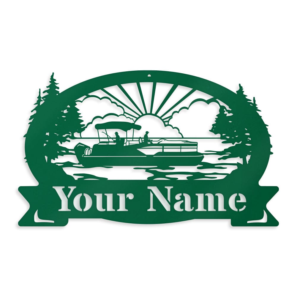 Pontoon Boat Monogram