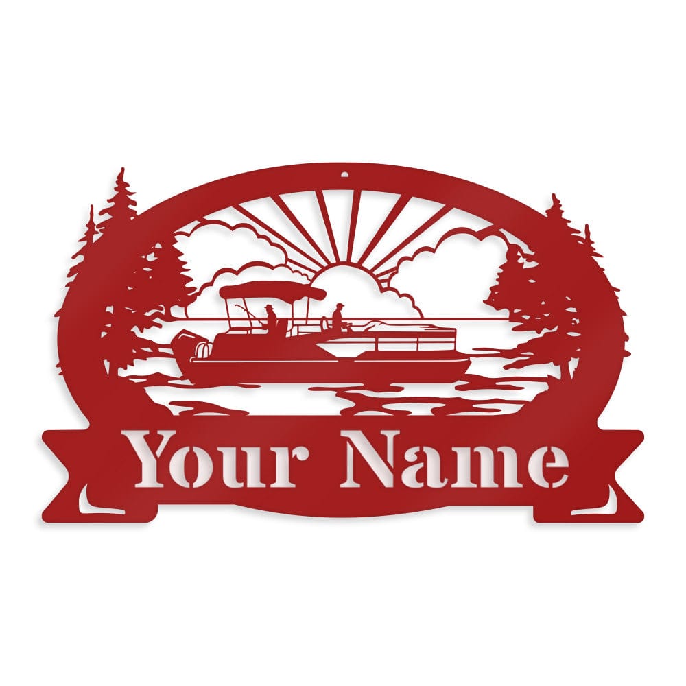 Pontoon Boat Monogram