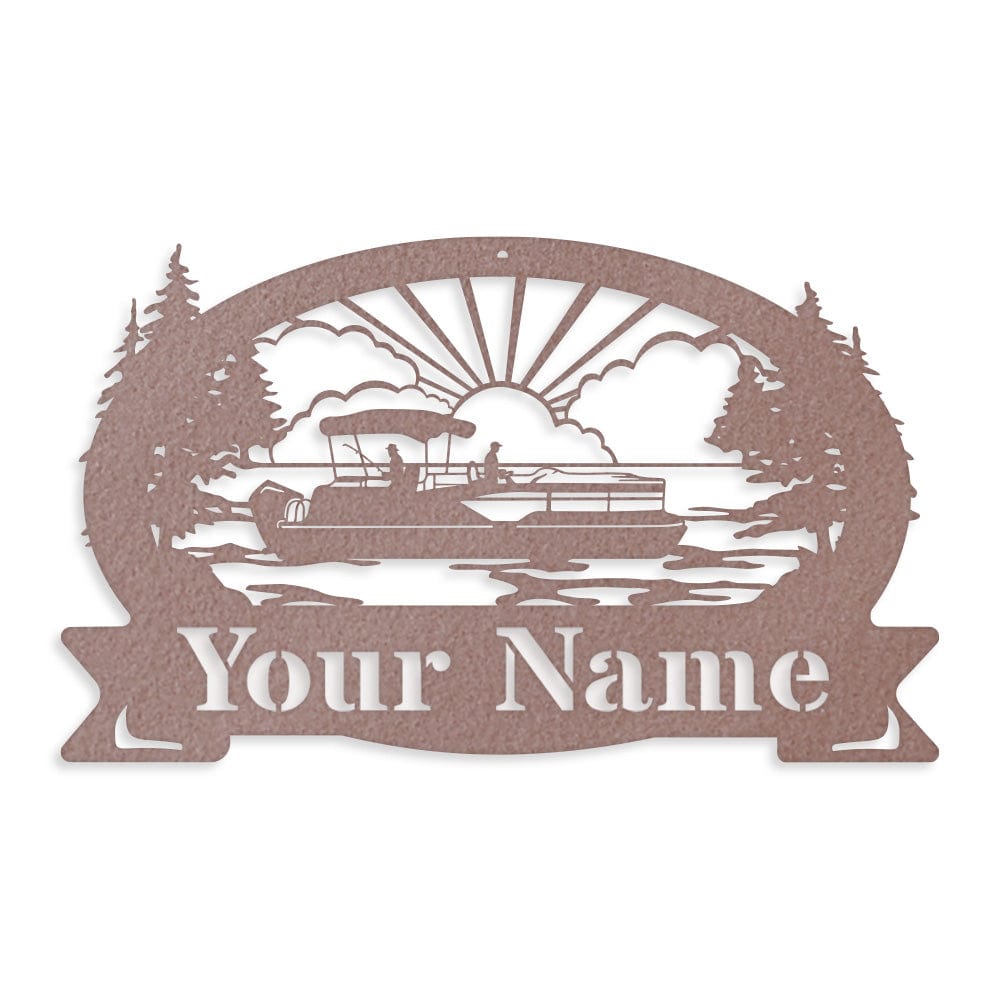 Pontoon Boat Monogram