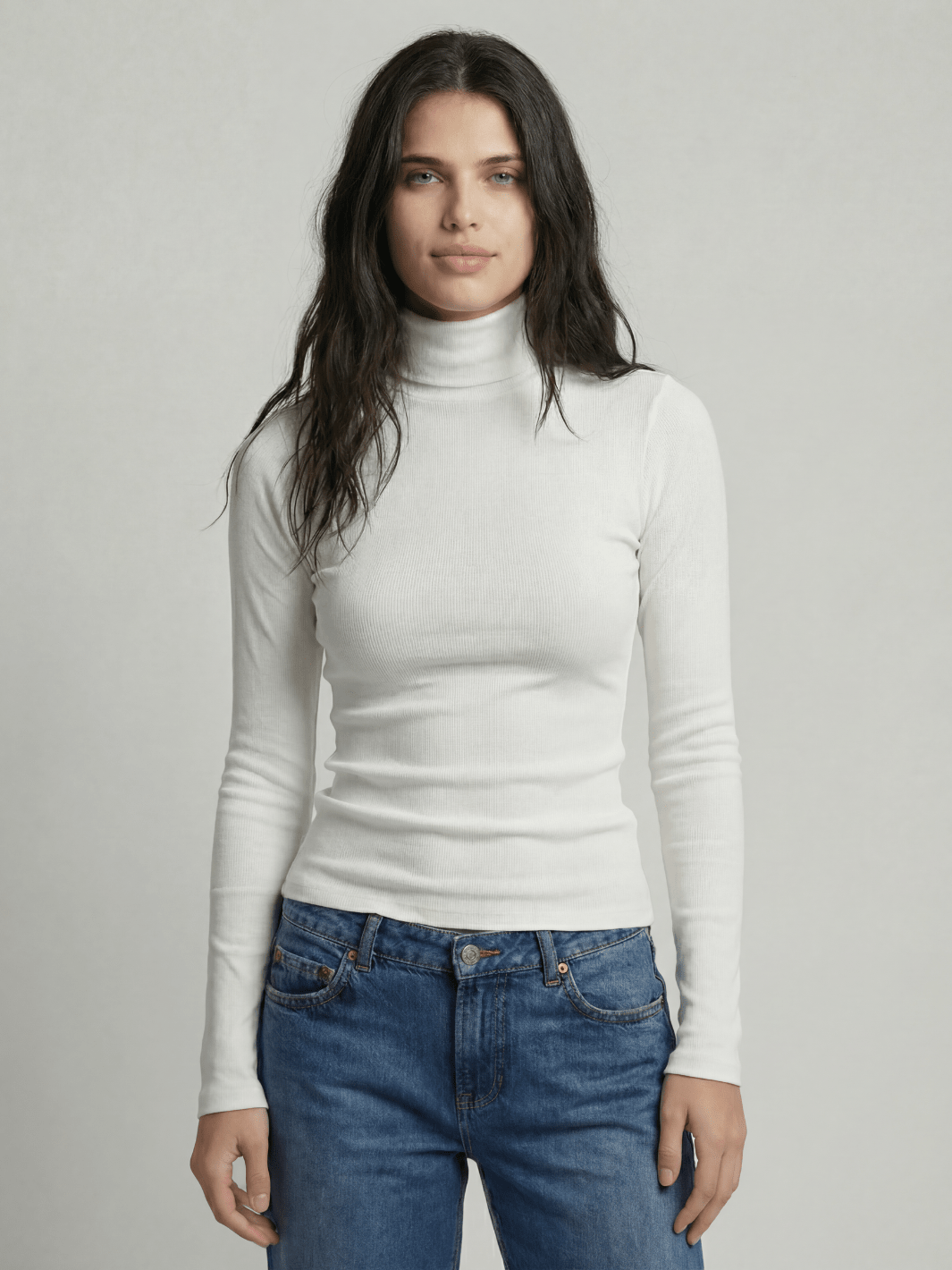 Ribbed Turtleneck