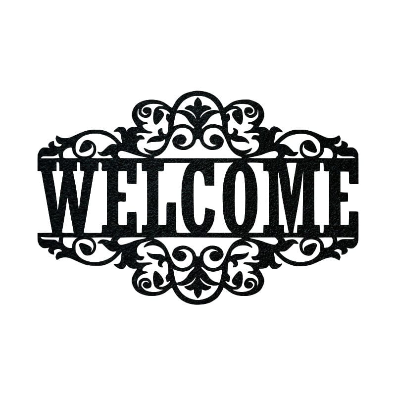 Rustic Welcome - Metal Sign