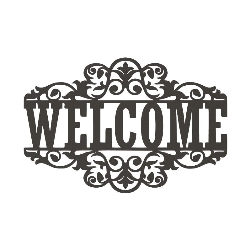 Rustic Welcome - Metal Sign