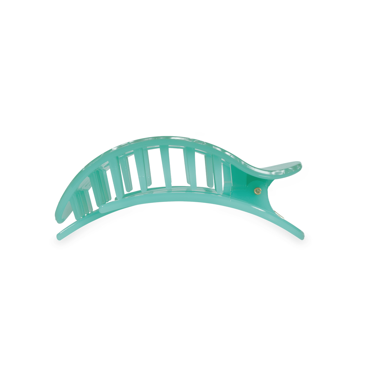 Spring Splash Medium Flat Round Hair Clip
