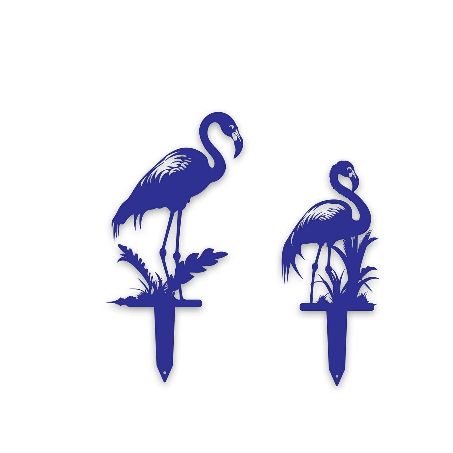 Summer Funtime Flamingo Beach or Yard Stakes