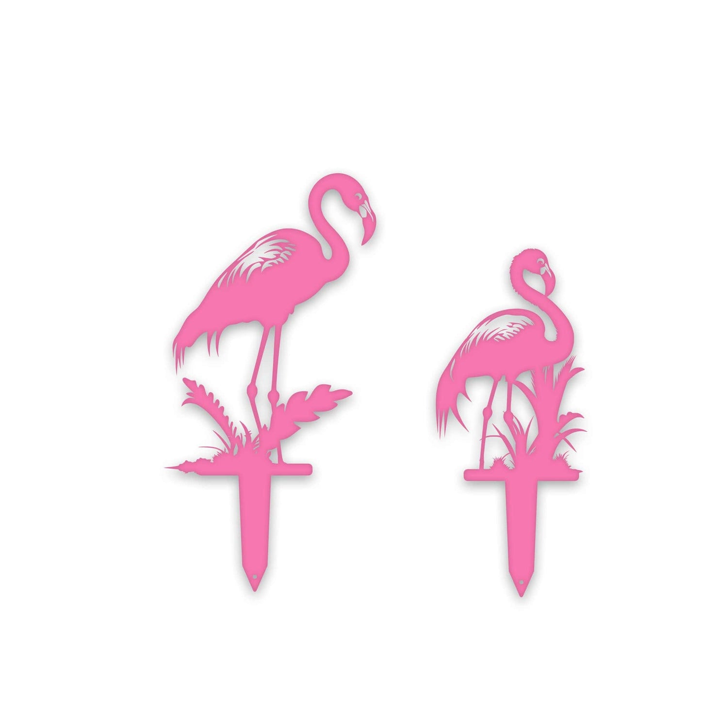 Summer Funtime Flamingo Beach or Yard Stakes