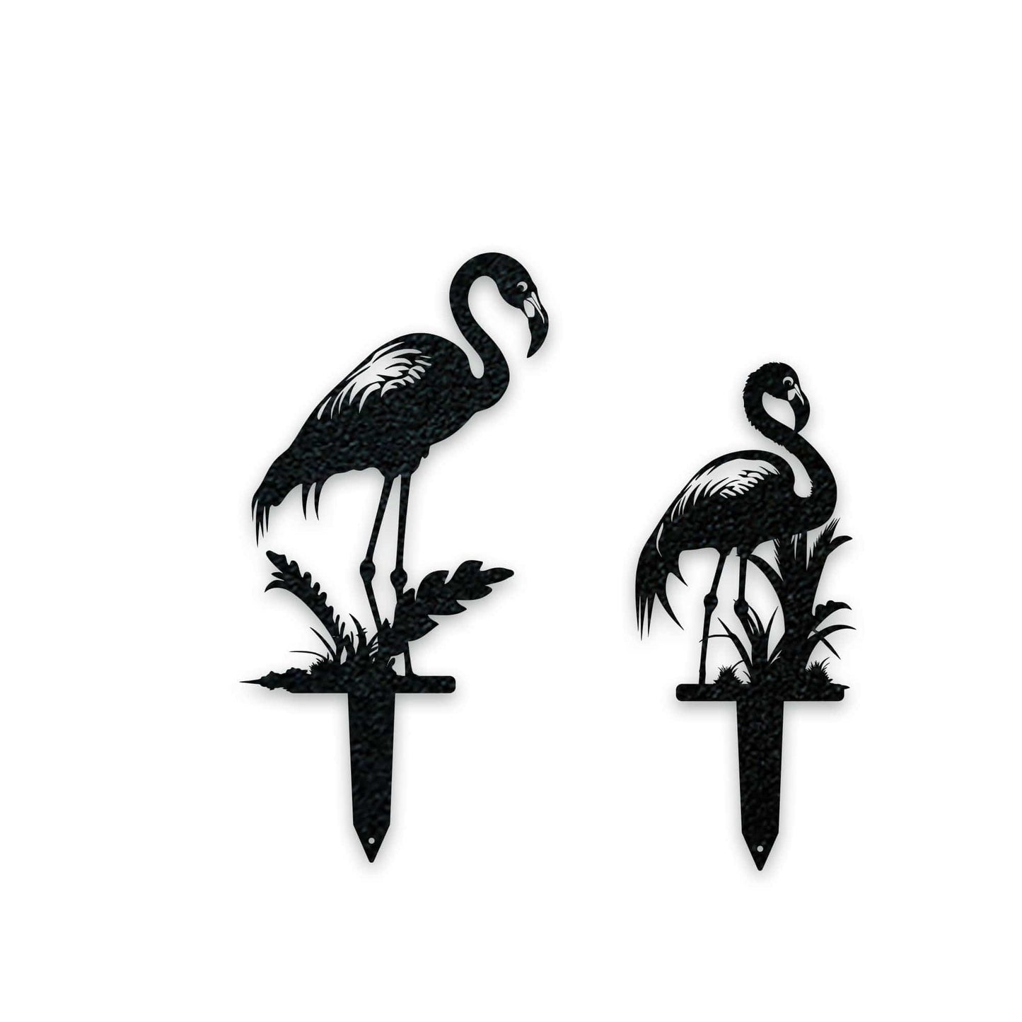 Summer Funtime Flamingo Beach or Yard Stakes