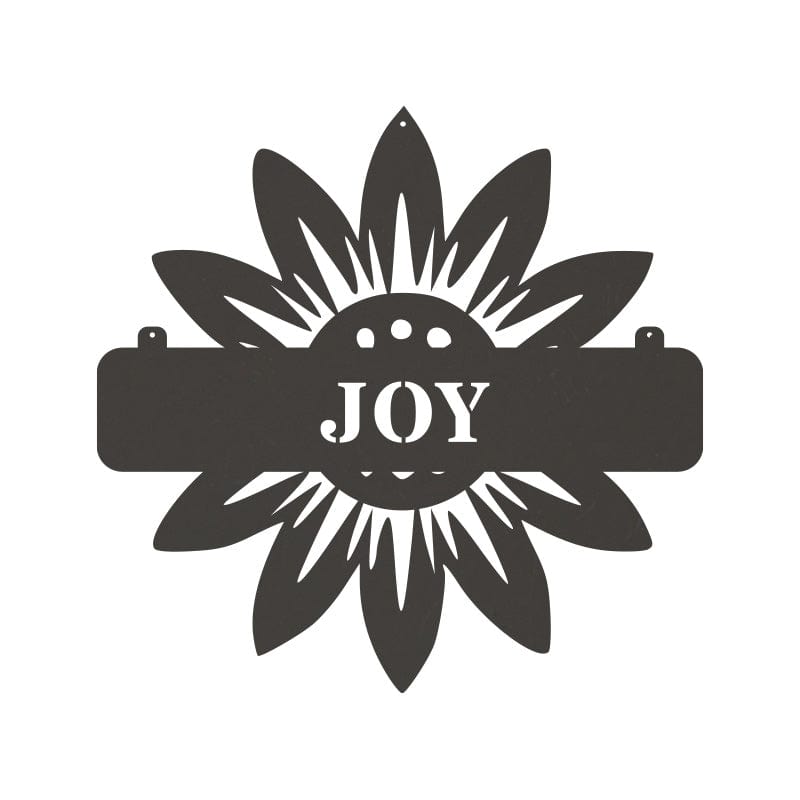Sunflower Monogram