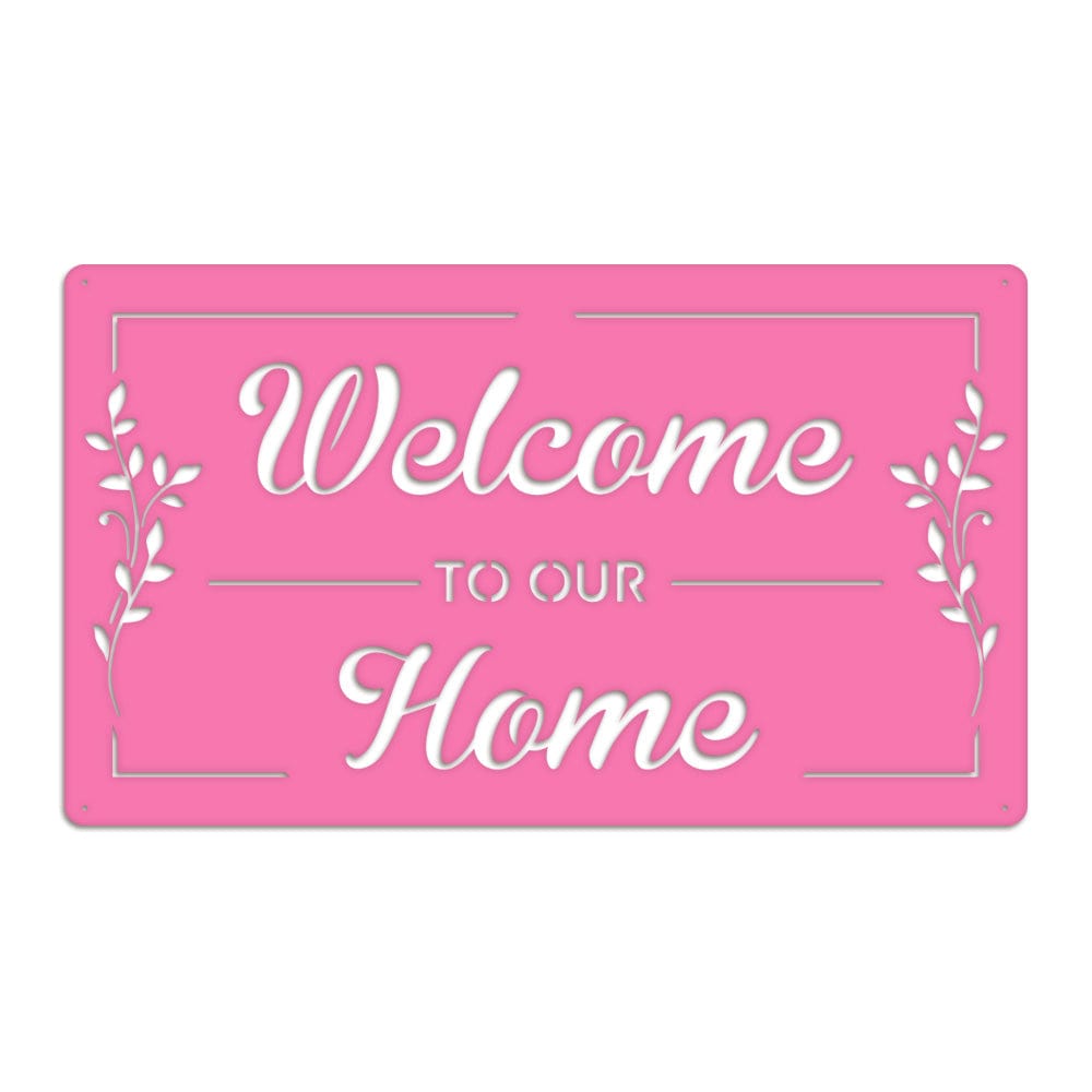 Welcome to Our 'Customizable' Porch Sign